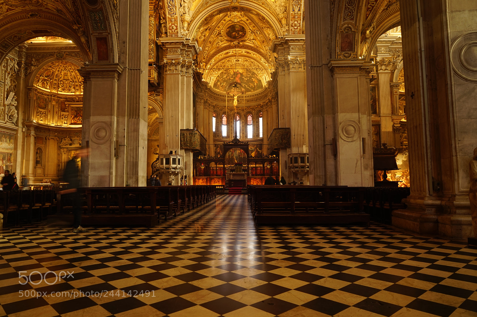 Sony a7 sample photo. S.maria maggiore - bergamo photography