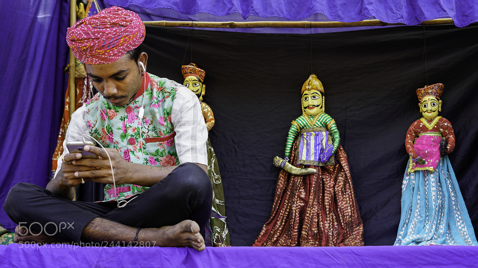 Sony a7R II sample photo. Puppet on break photography