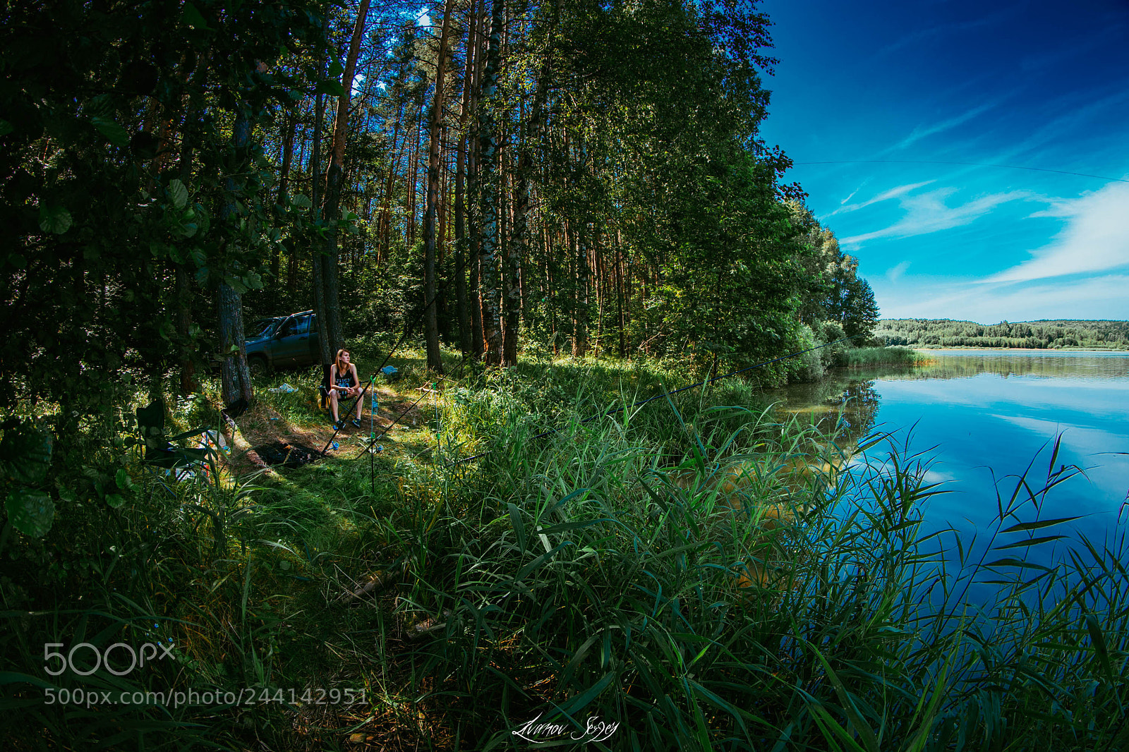 Nikon D7200 sample photo. Girl fisherman photography