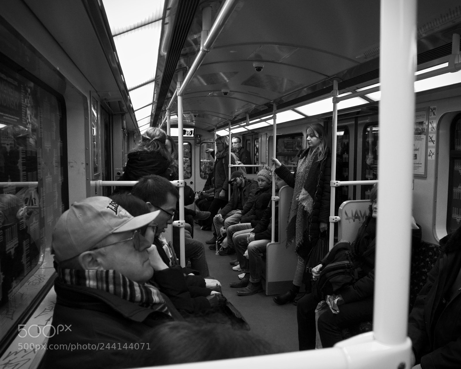Panasonic DMC-G70 sample photo. Subway ride photography