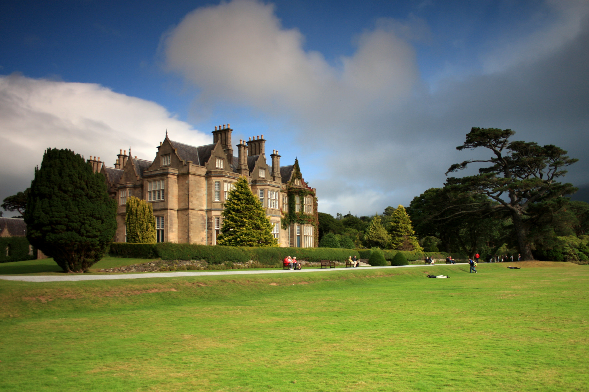 Canon EF-S 18-55mm F3.5-5.6 II sample photo. Castle 2, kerry, ireland photography