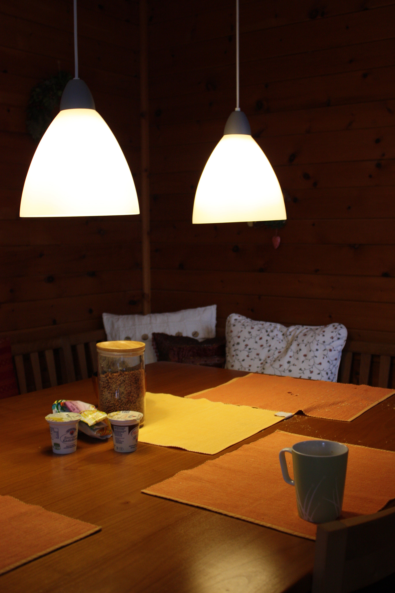 Canon EF-S 55-250mm F4-5.6 IS sample photo. Behind the dinner table photography