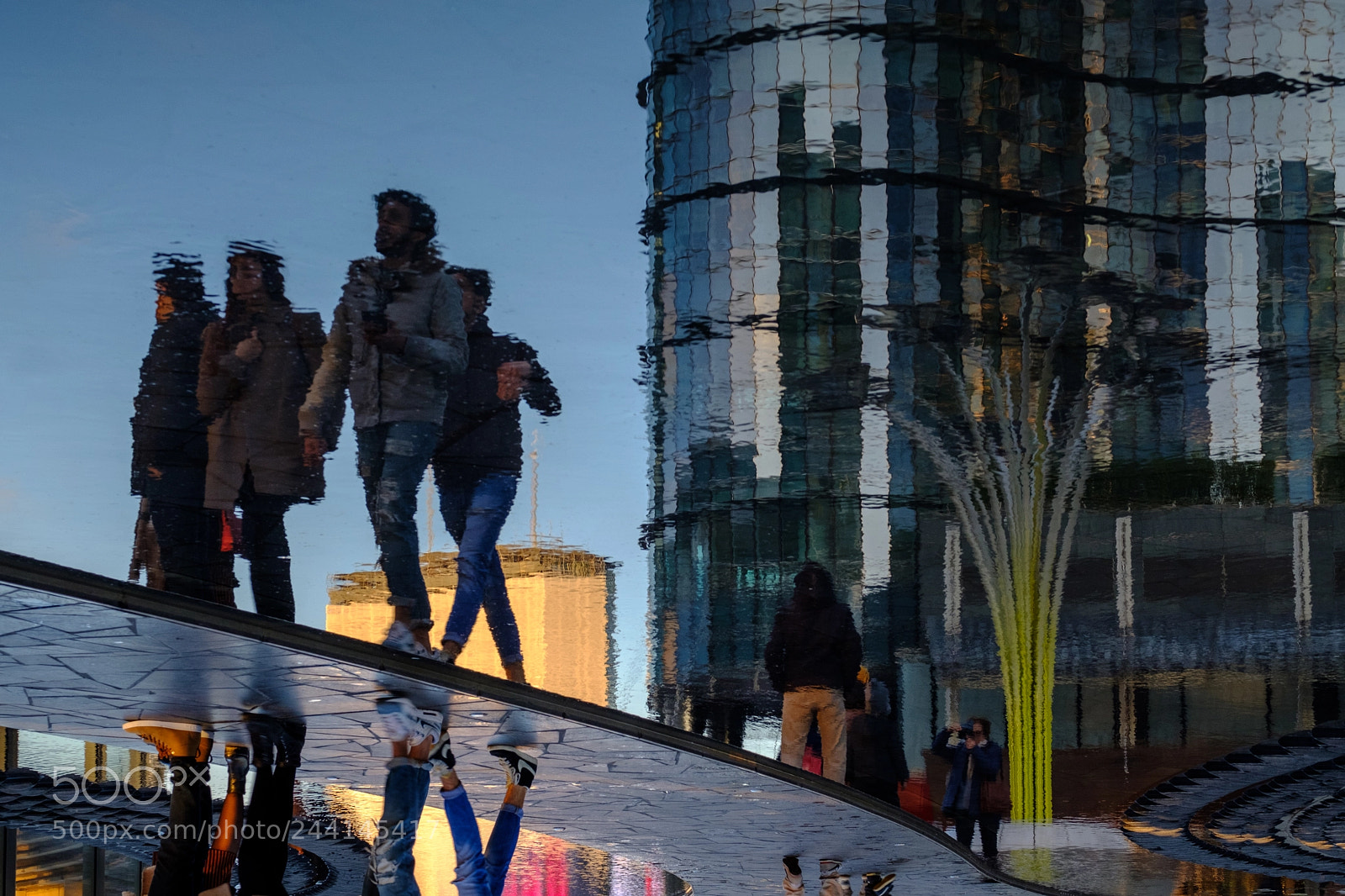 Fujifilm X-T2 sample photo. The reflection photography