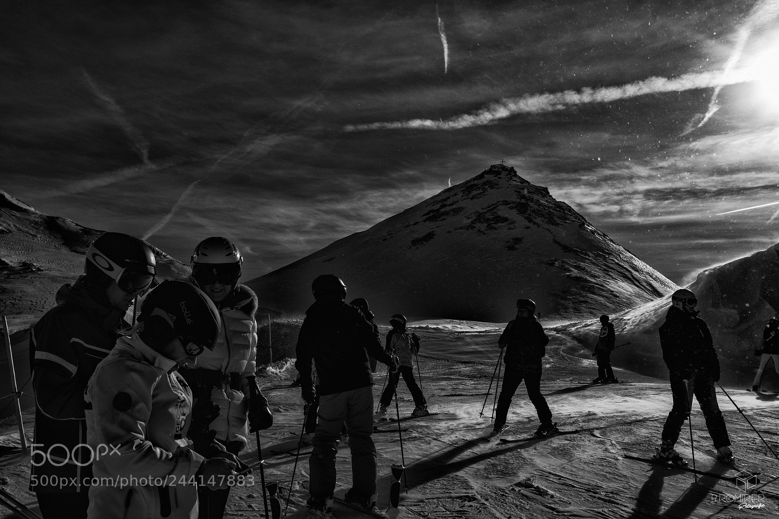 Fujifilm X-T2 sample photo. Black snow photography