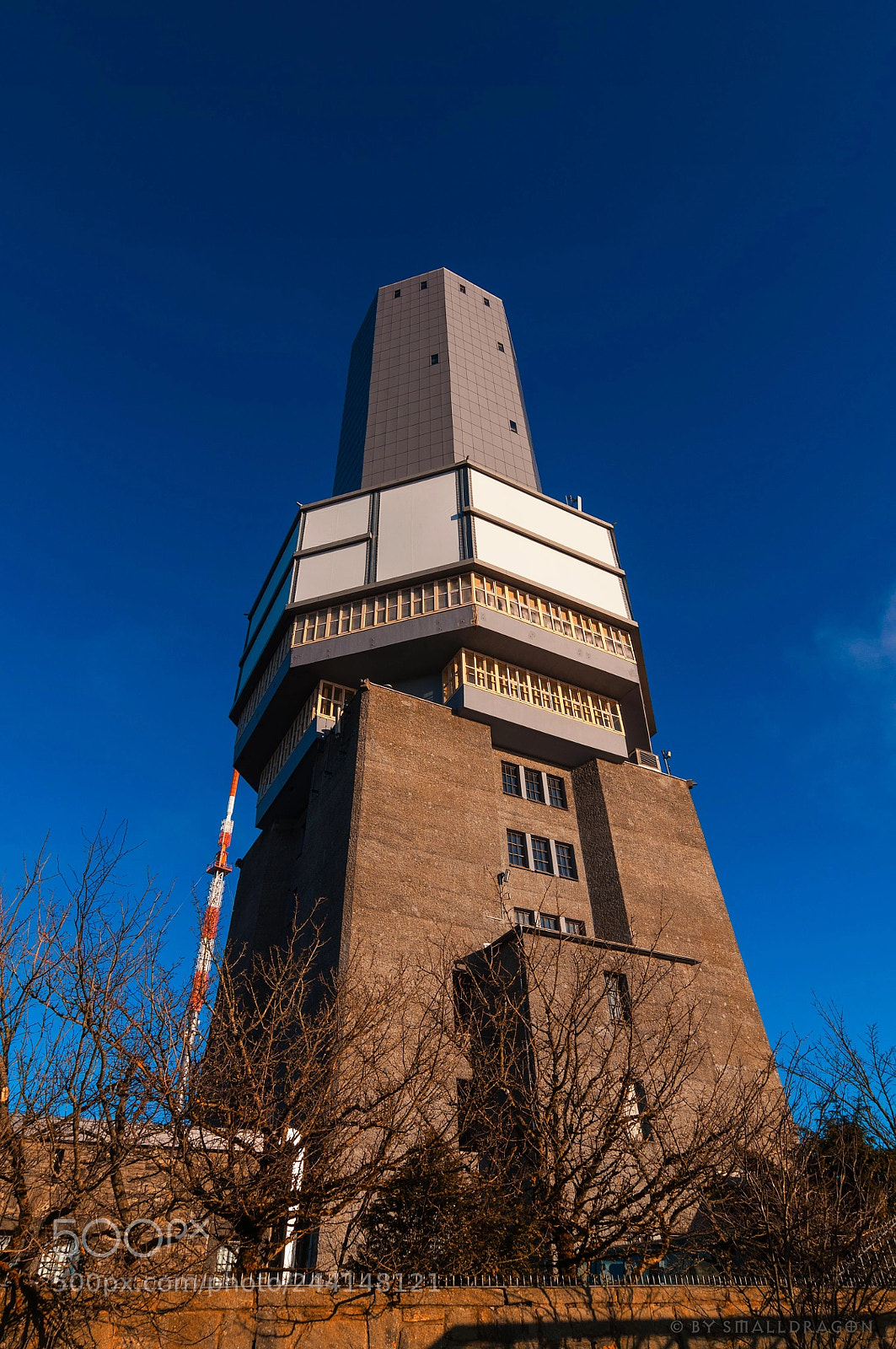 Nikon D5000 sample photo. Radio tower feldberg photography