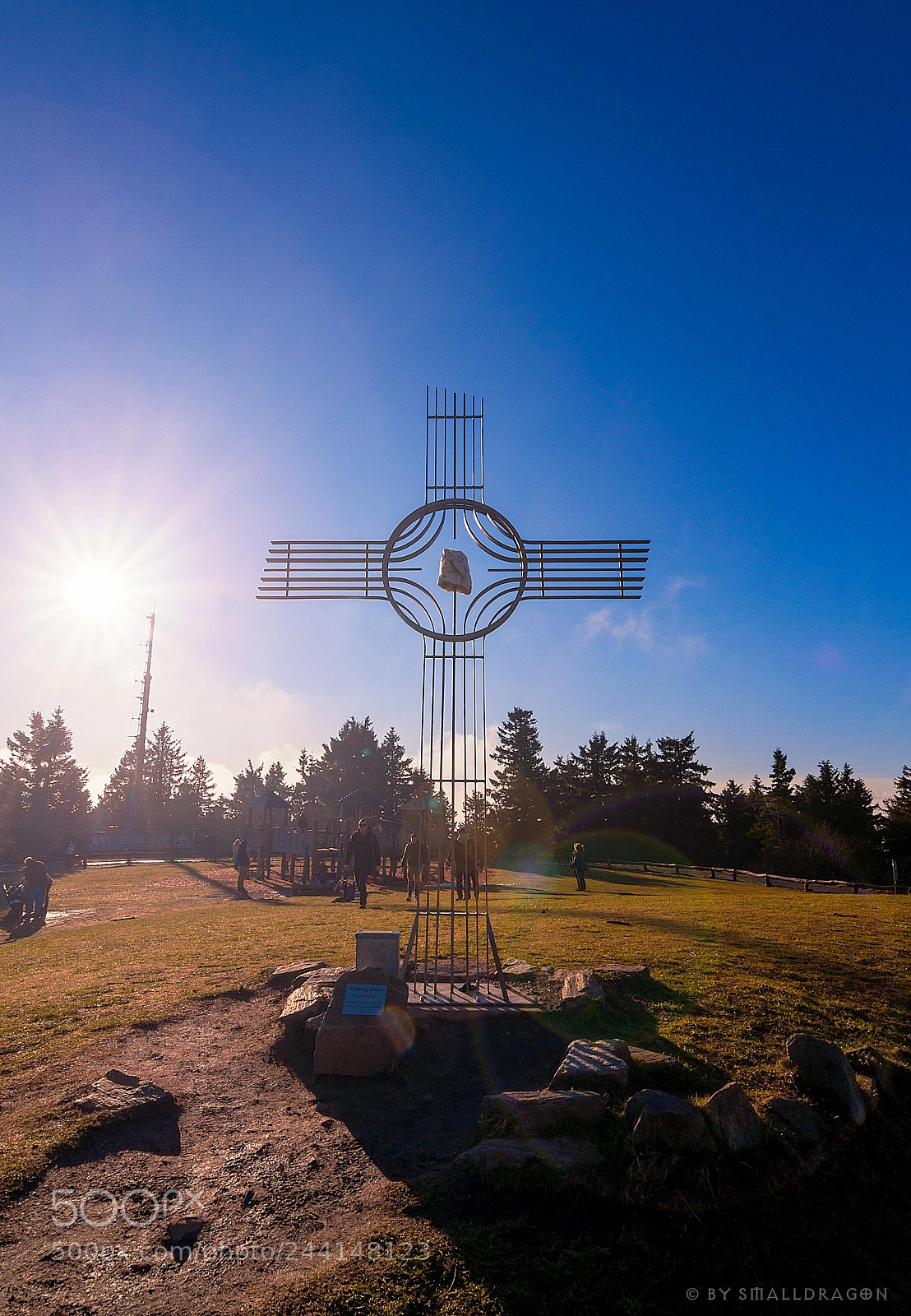 Nikon D5000 sample photo. Summit cross feldberg photography