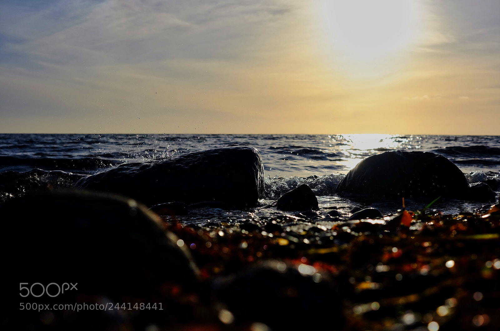 Fujifilm X-M1 sample photo. Stones in water i photography