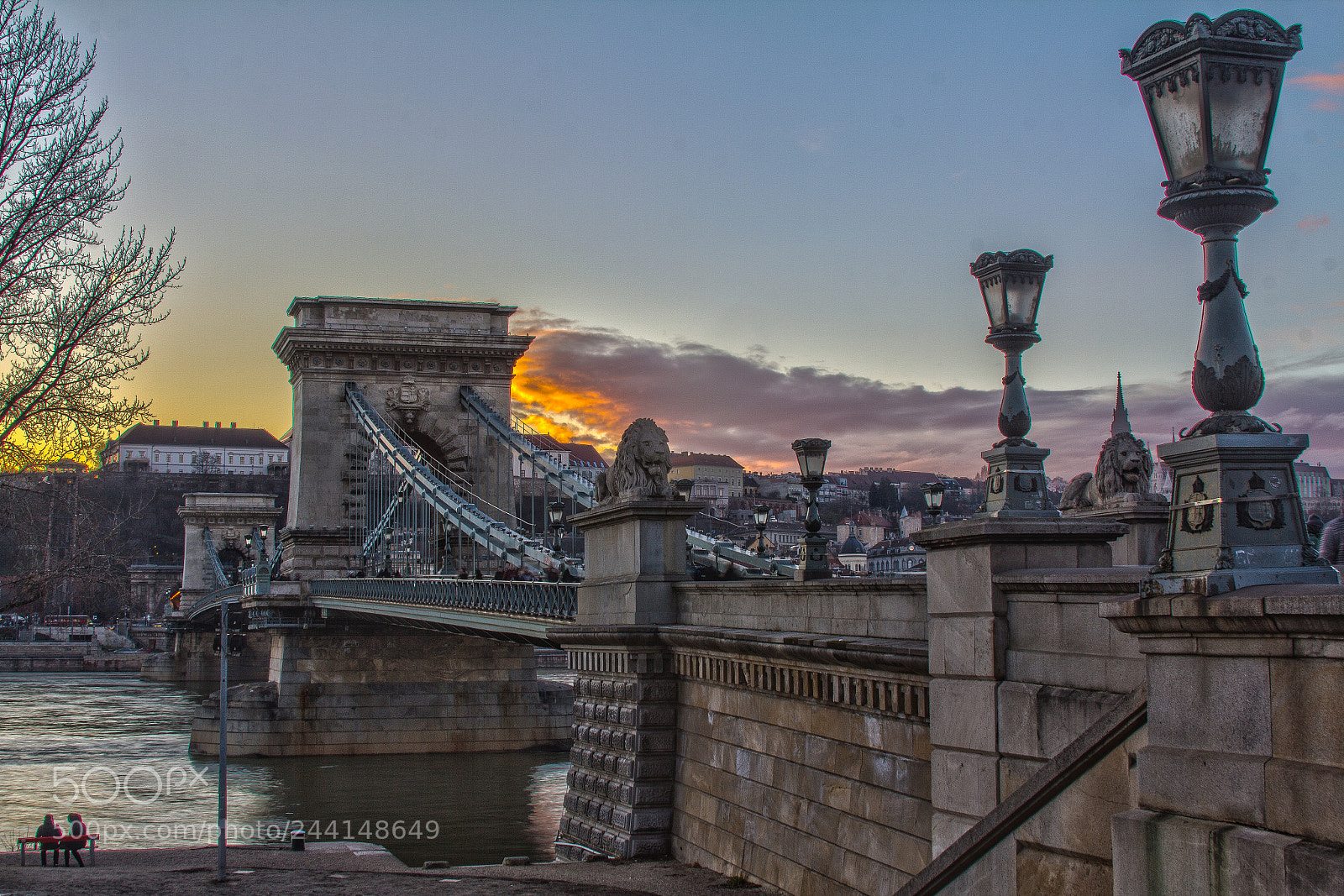 Canon EOS 60D sample photo. Chain bridge 5 photography