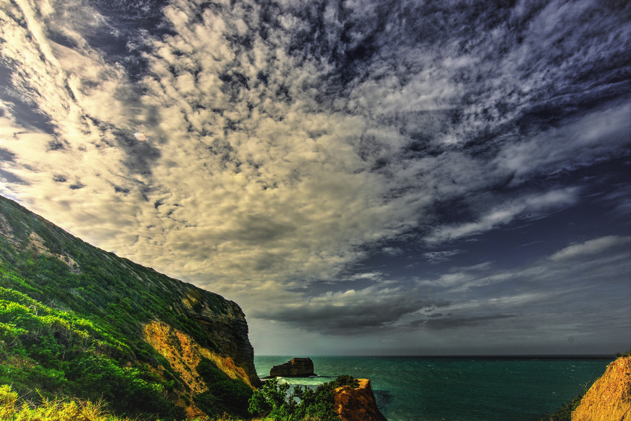 Nikon D7200 sample photo. Cielo, mar y tierrra photography