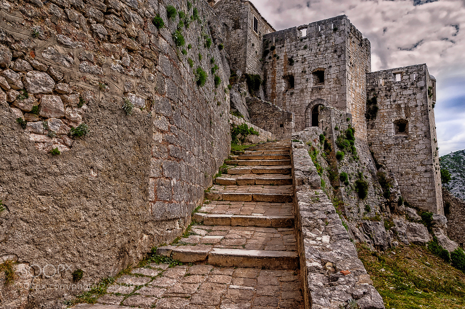 Nikon D90 sample photo. Klis fortress photography