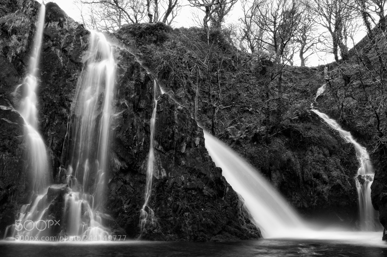 Nikon D7100 sample photo. Ceunant mawr waterfall, llanberis photography