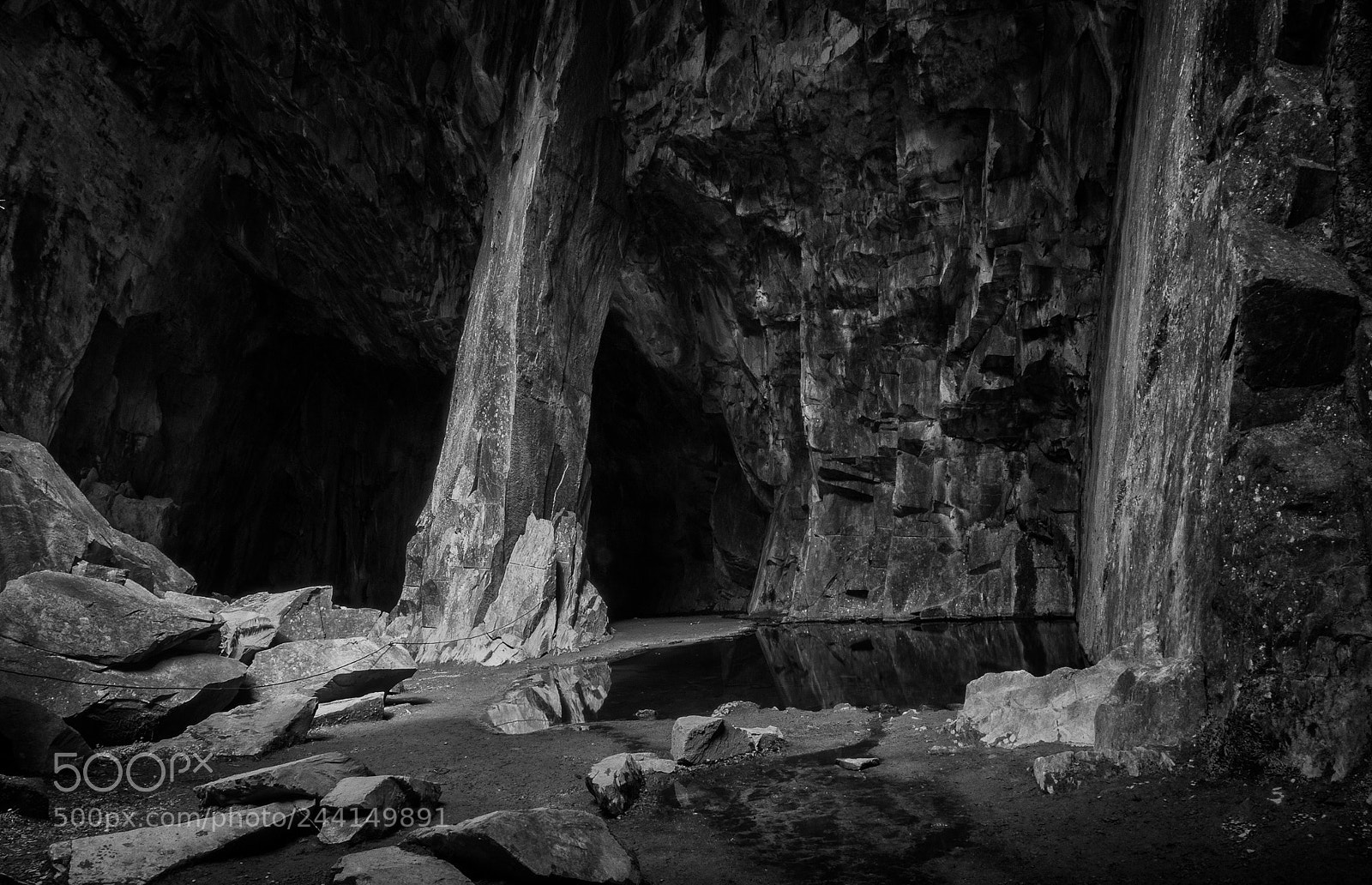 Nikon D300 sample photo. Cathedral quarry photography