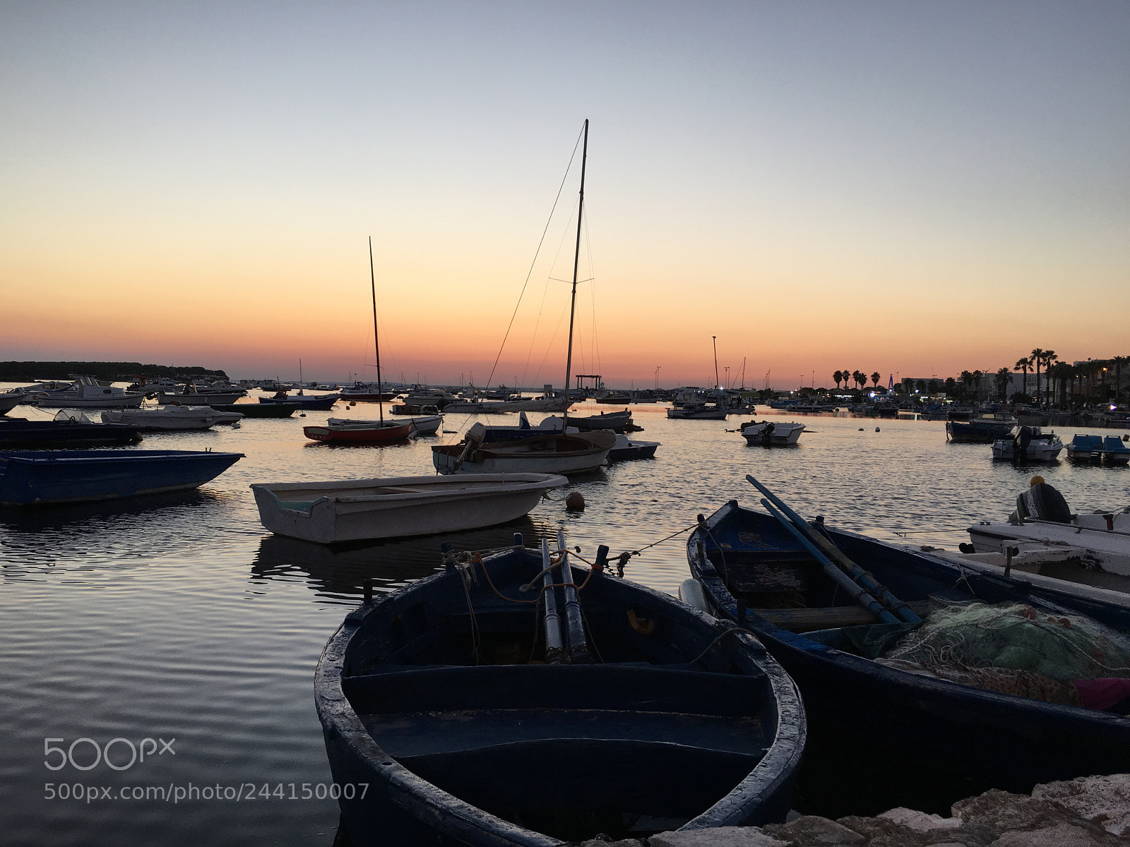 Apple iPhone 6s sample photo. Tramonto al porto photography