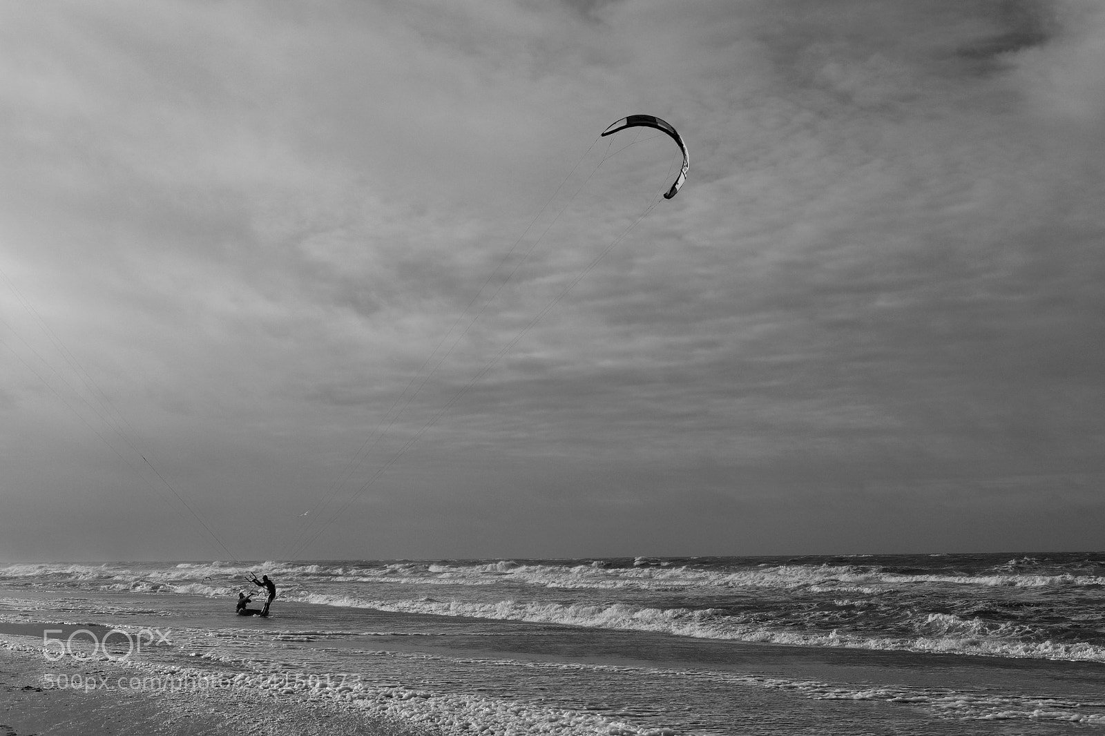 Fujifilm X-T20 sample photo. Kitesurfing photography