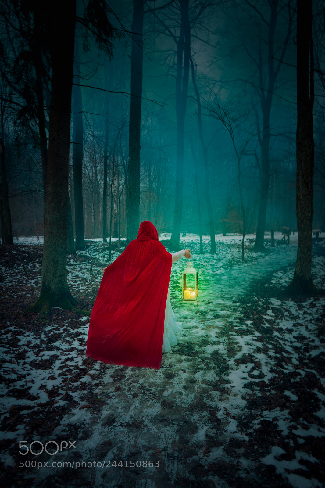 Sony a7 sample photo. Little red riding hood photography