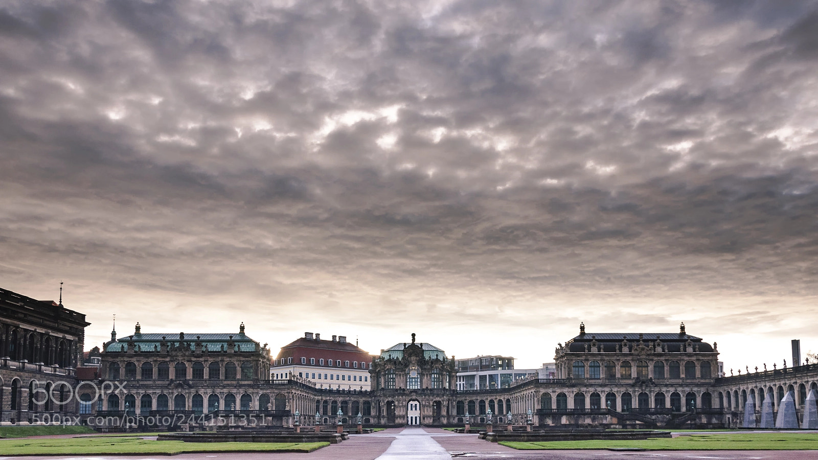 Nikon D90 sample photo. Cloudy sky over dresden photography