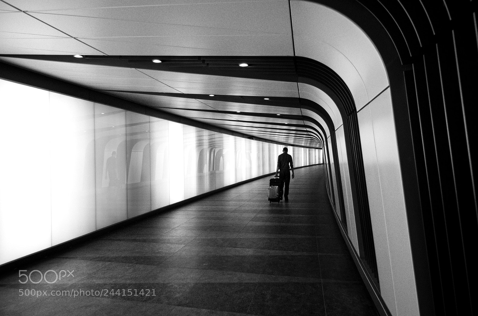 Pentax K-5 sample photo. Tunnel photography