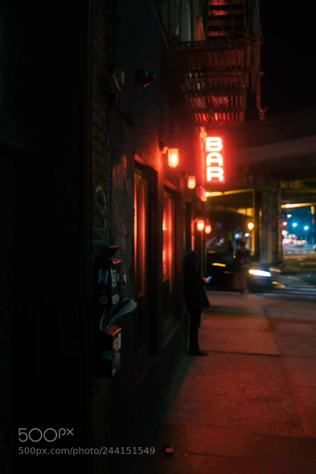 Fujifilm X100F sample photo. Winter night in brooklyn photography