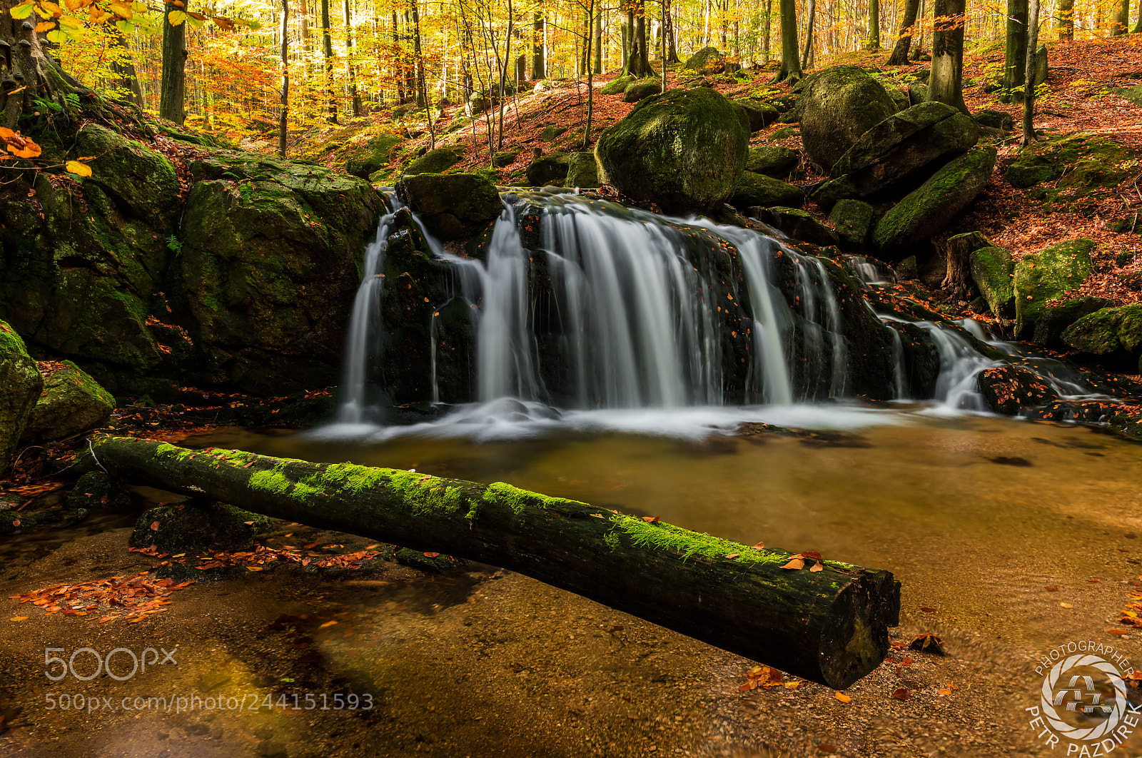 Nikon D800 sample photo. Waterfall little Štolpich ii photography