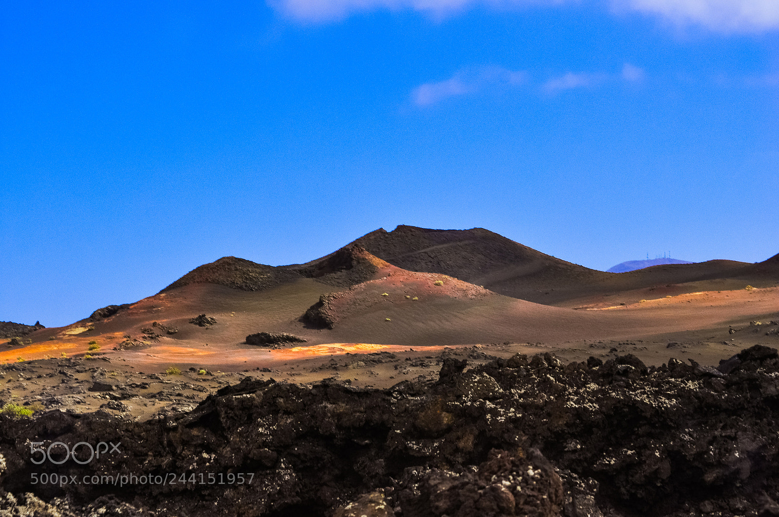 Nikon D90 sample photo. Vulkan im timanfaya nationalpark photography
