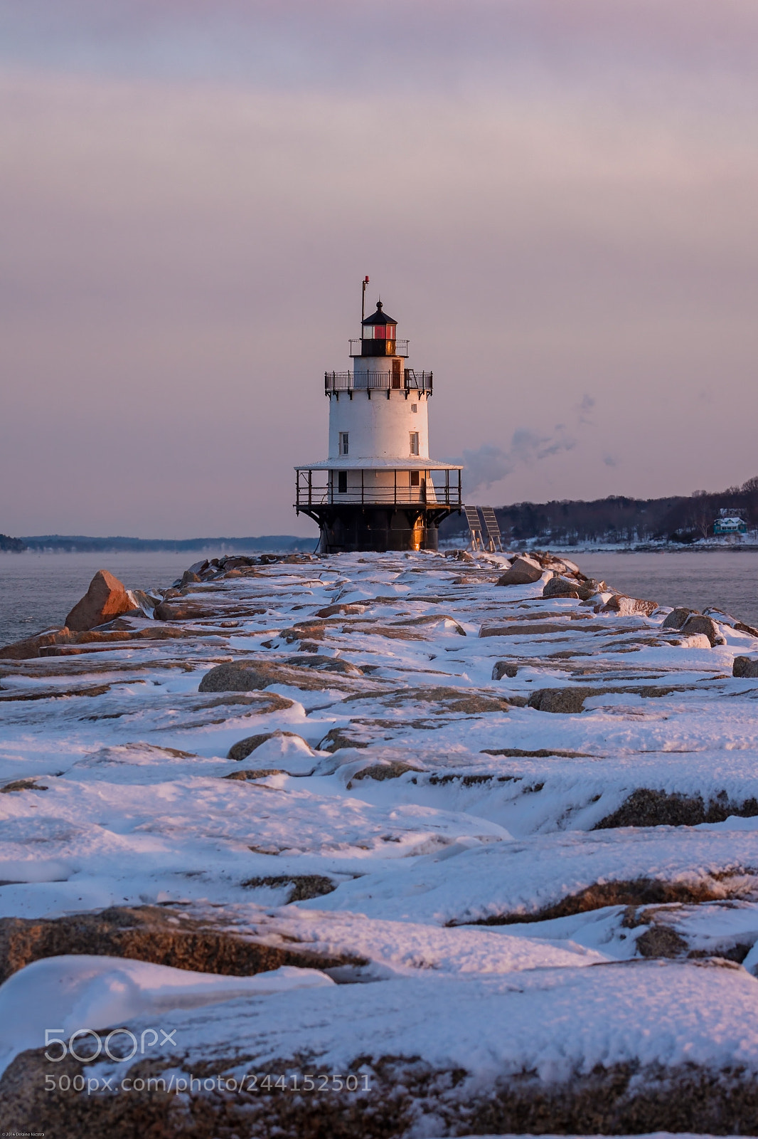 Nikon D7100 sample photo. Spring point ledge lighthouse photography