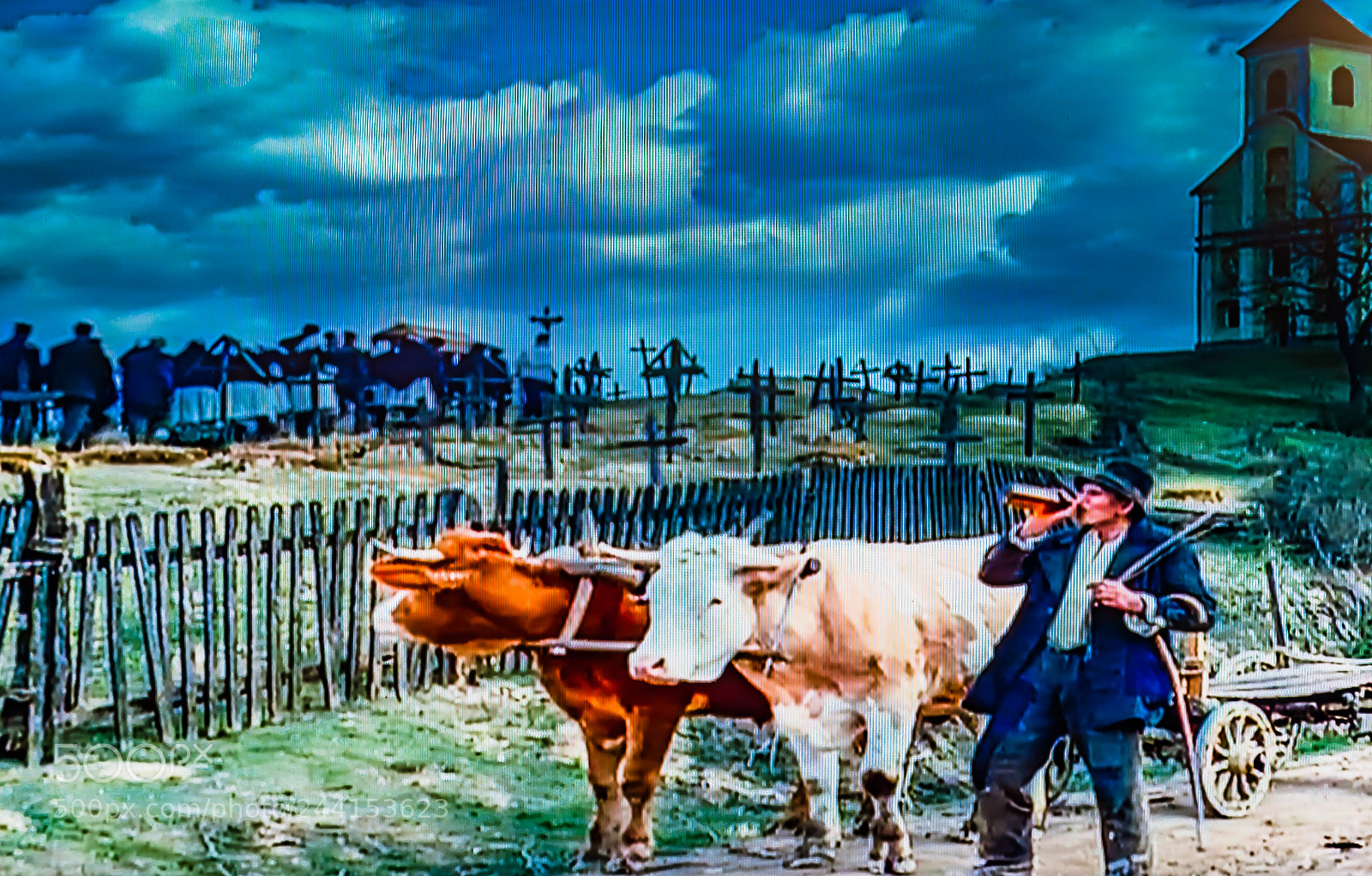 Nikon D90 sample photo. Life-scene from the movie photography