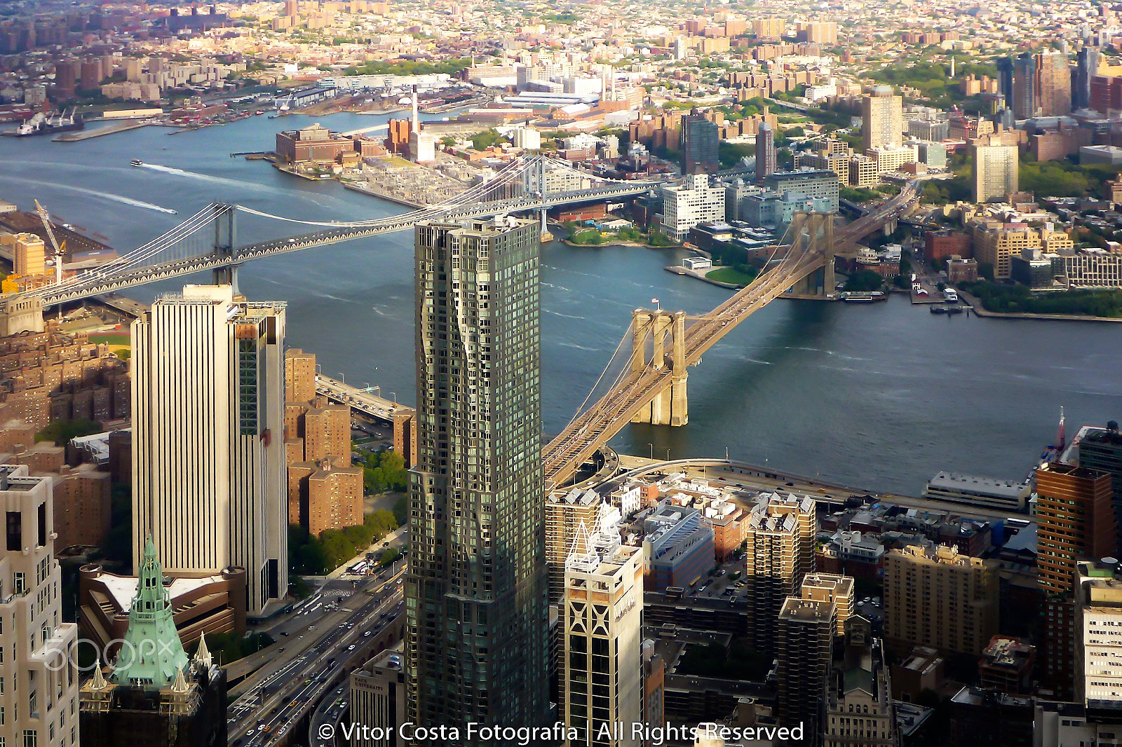 Panasonic Lumix DMC-TS5 (Lumix DMC-FT5) sample photo. Two bridges nyc photography