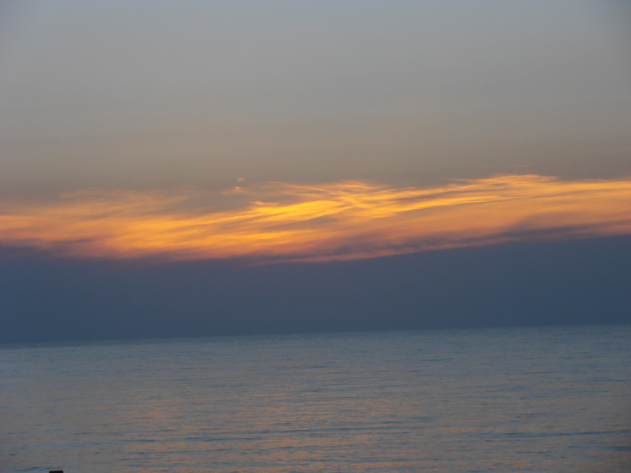 Olympus VR310,D720 sample photo. Sea sunset photography