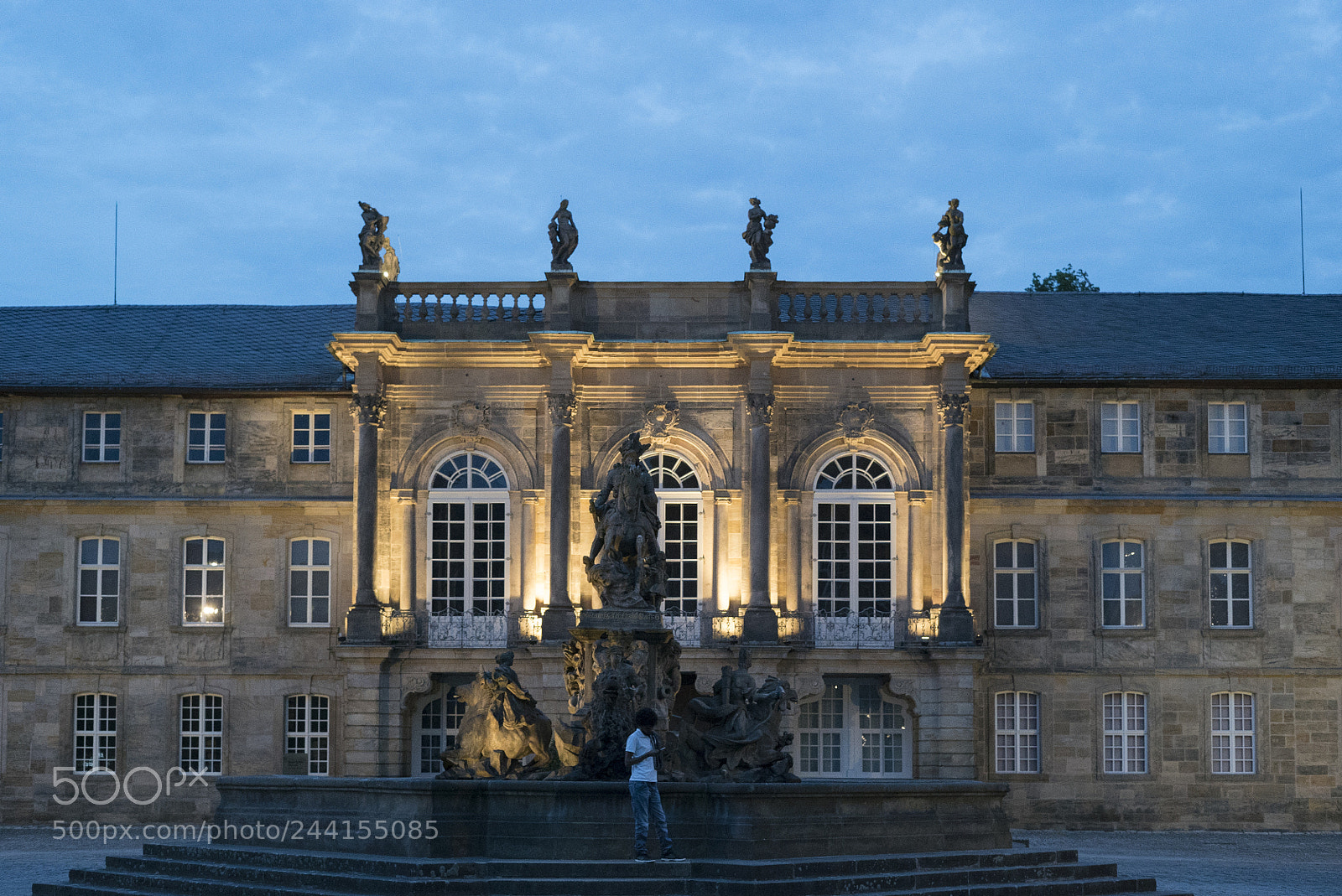 Sony a7S II sample photo. New castle in bayreuth photography