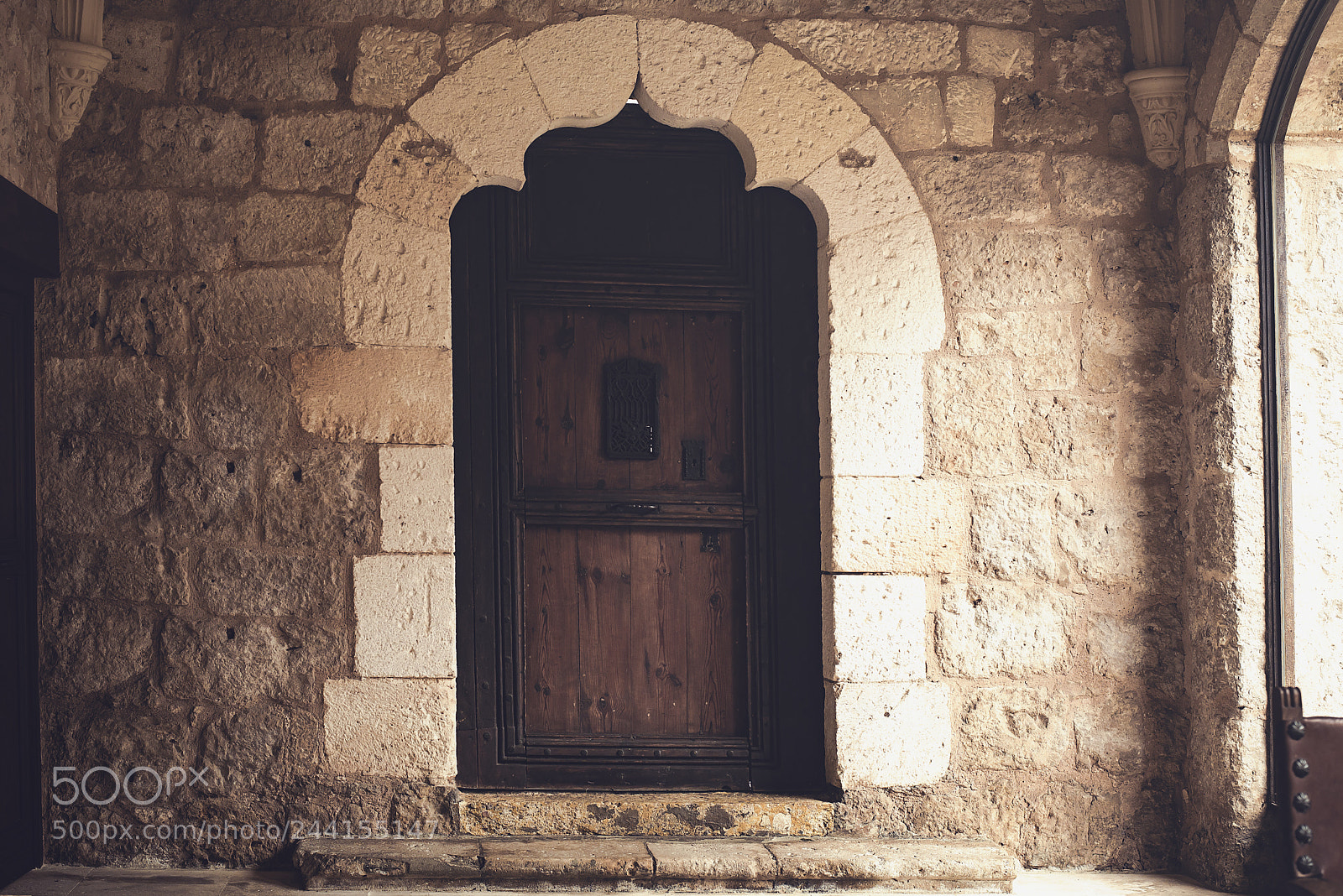 Nikon D610 sample photo. Gothic door photography