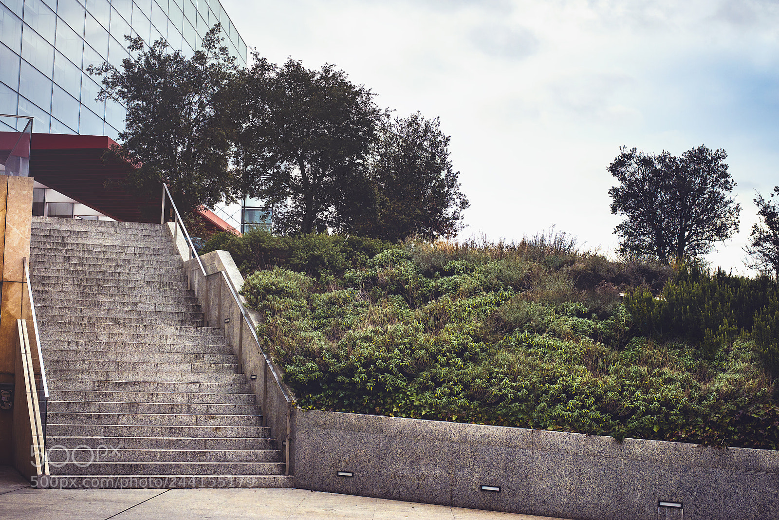 Nikon D610 sample photo. Stairs to burgos museum photography