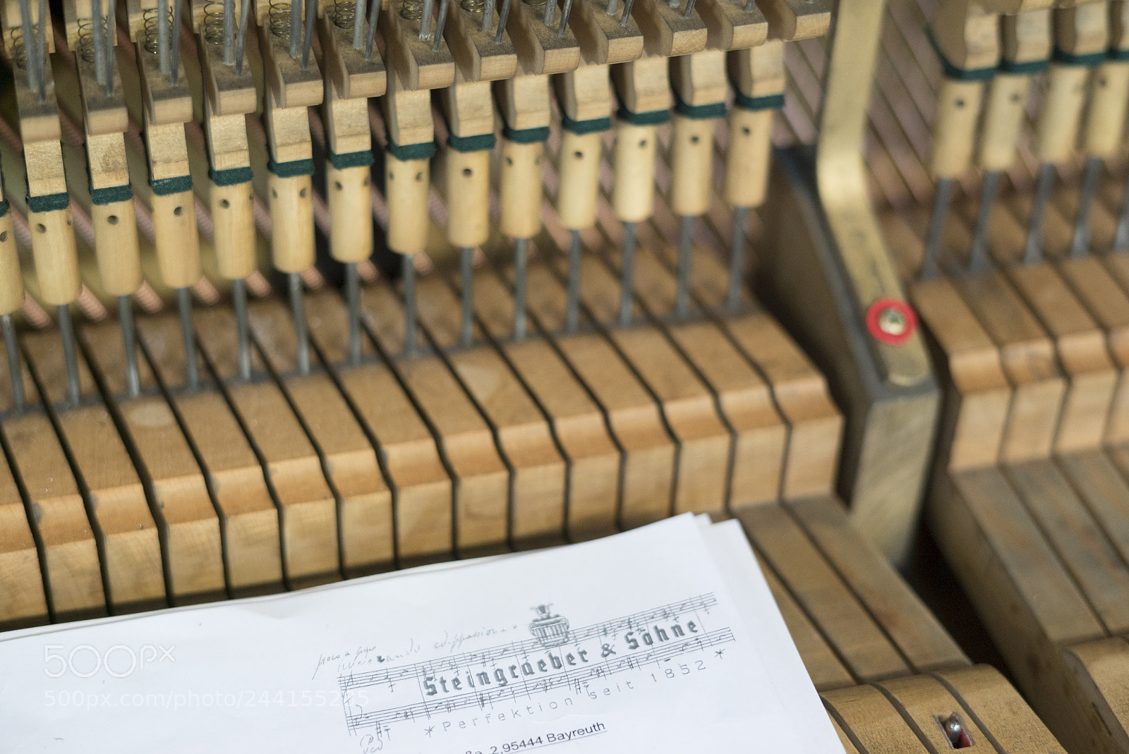 Sony a7S II sample photo. Piano manufacture steingraeber photography
