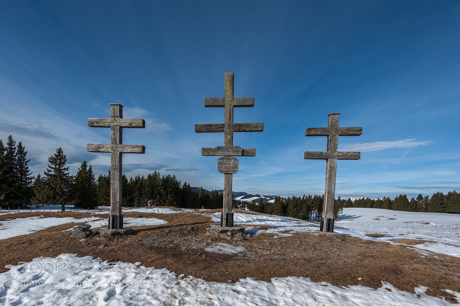 Nikon D3 sample photo. Wetterkreuz auf der sommeralm photography