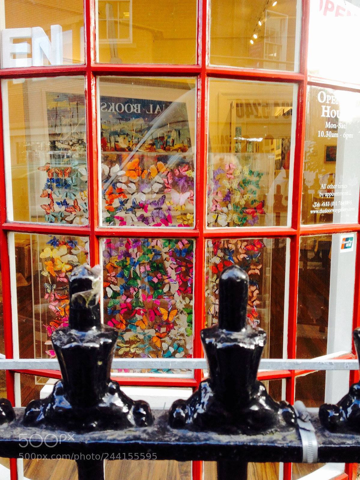 Apple iPhone 4S sample photo. The butterfly window. gallery photography