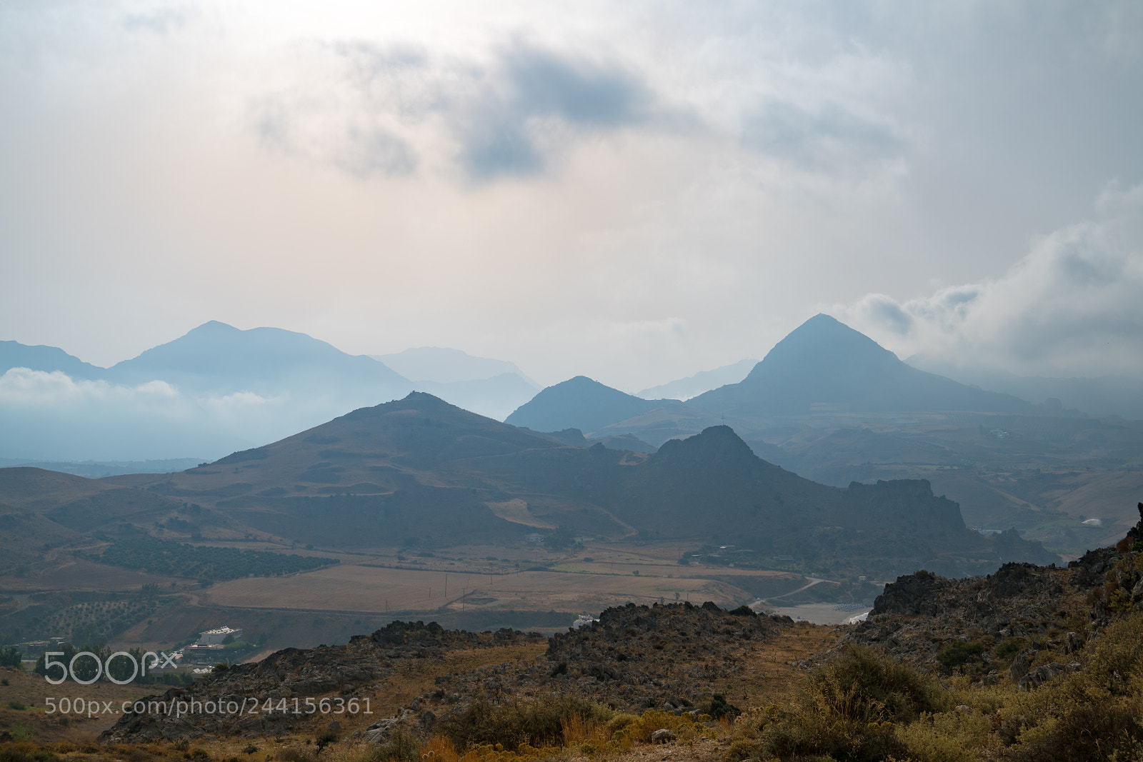Sony a7R II sample photo. Misty greek landscape with photography