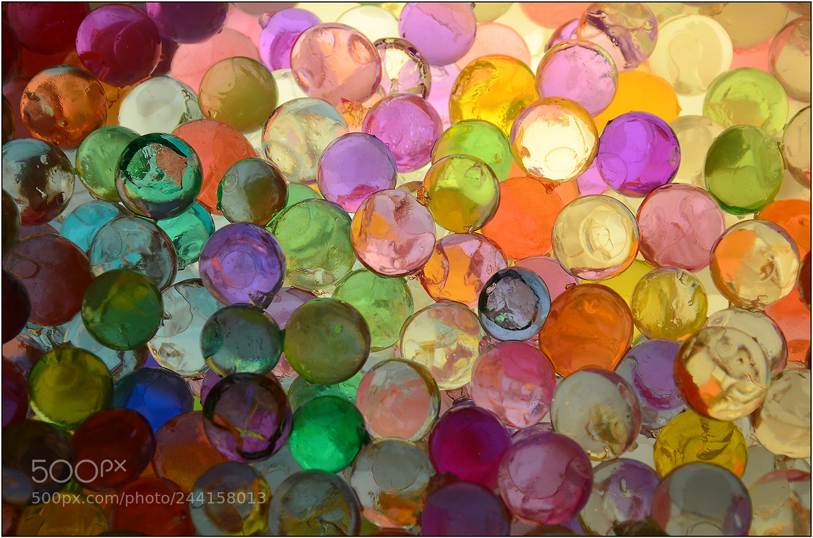 Nikon D7000 sample photo. Translucent bubbles in colour photography