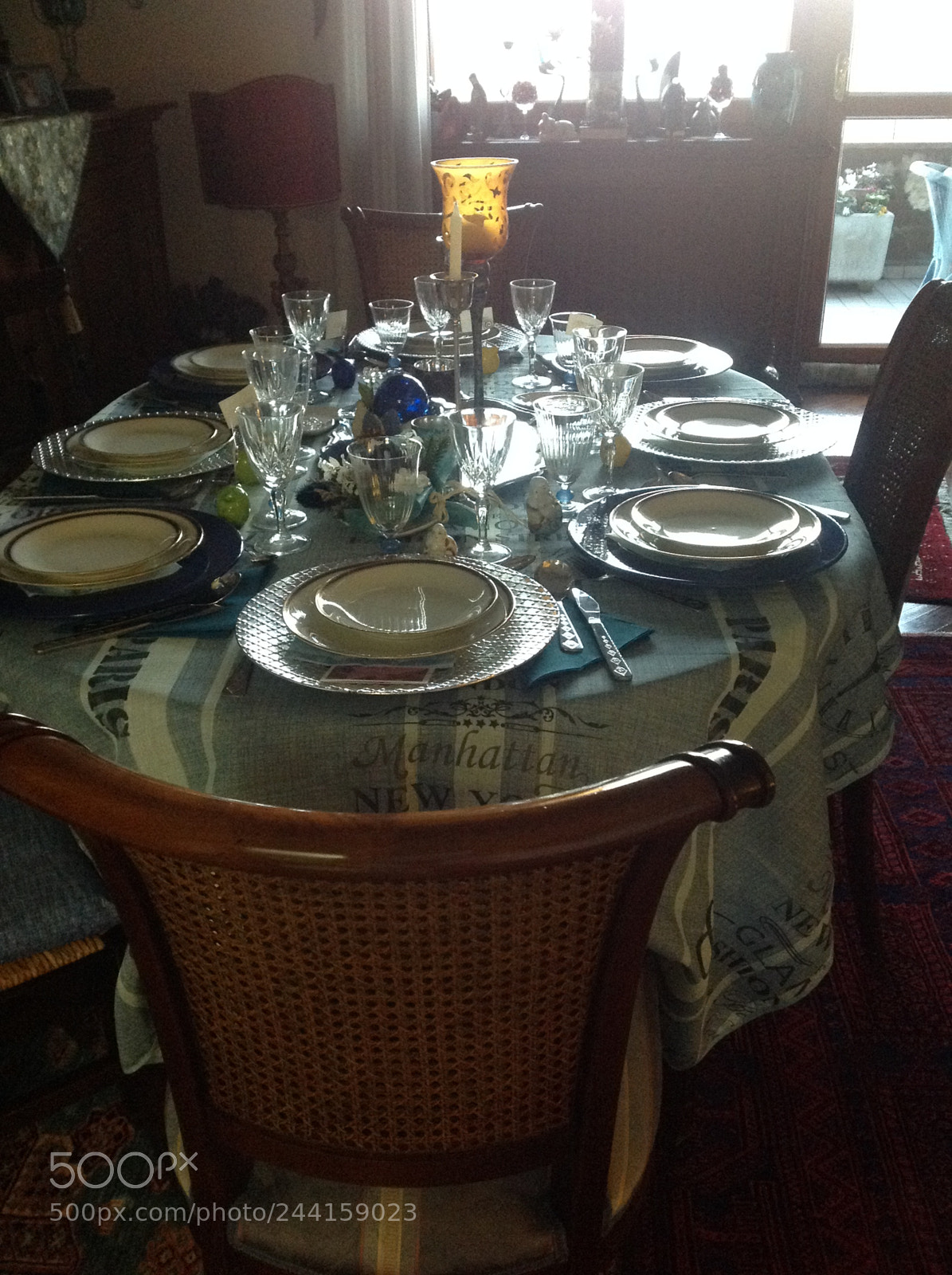 Apple iPad sample photo. Table photography