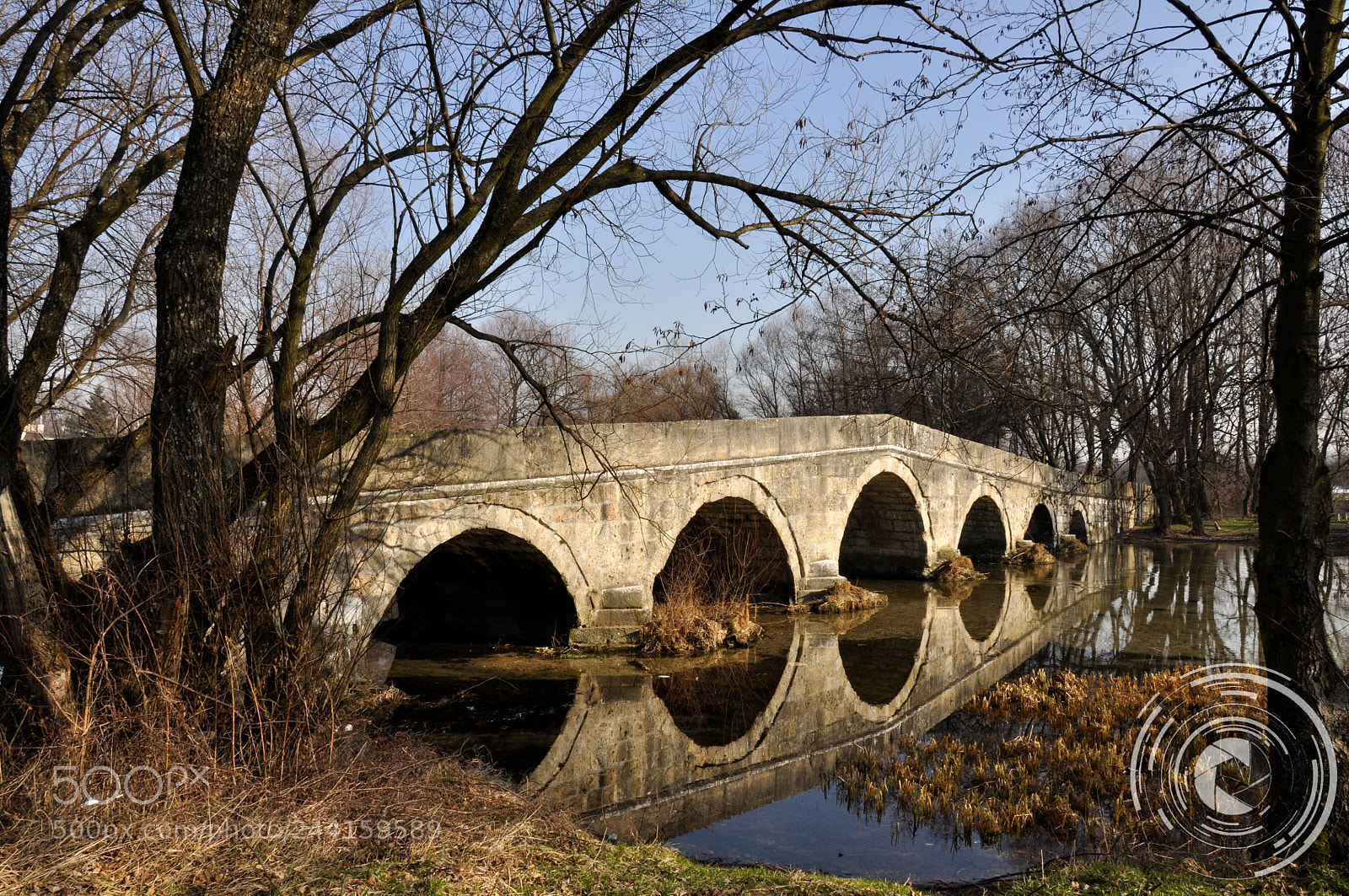 Nikon D90 sample photo. Roman bridge photography