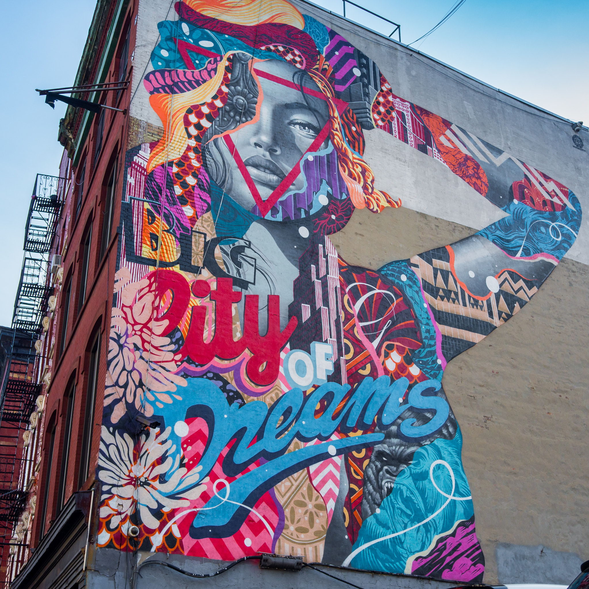 Leica X-U (Typ 113) sample photo. Mural by tristan eaton, nyc photography