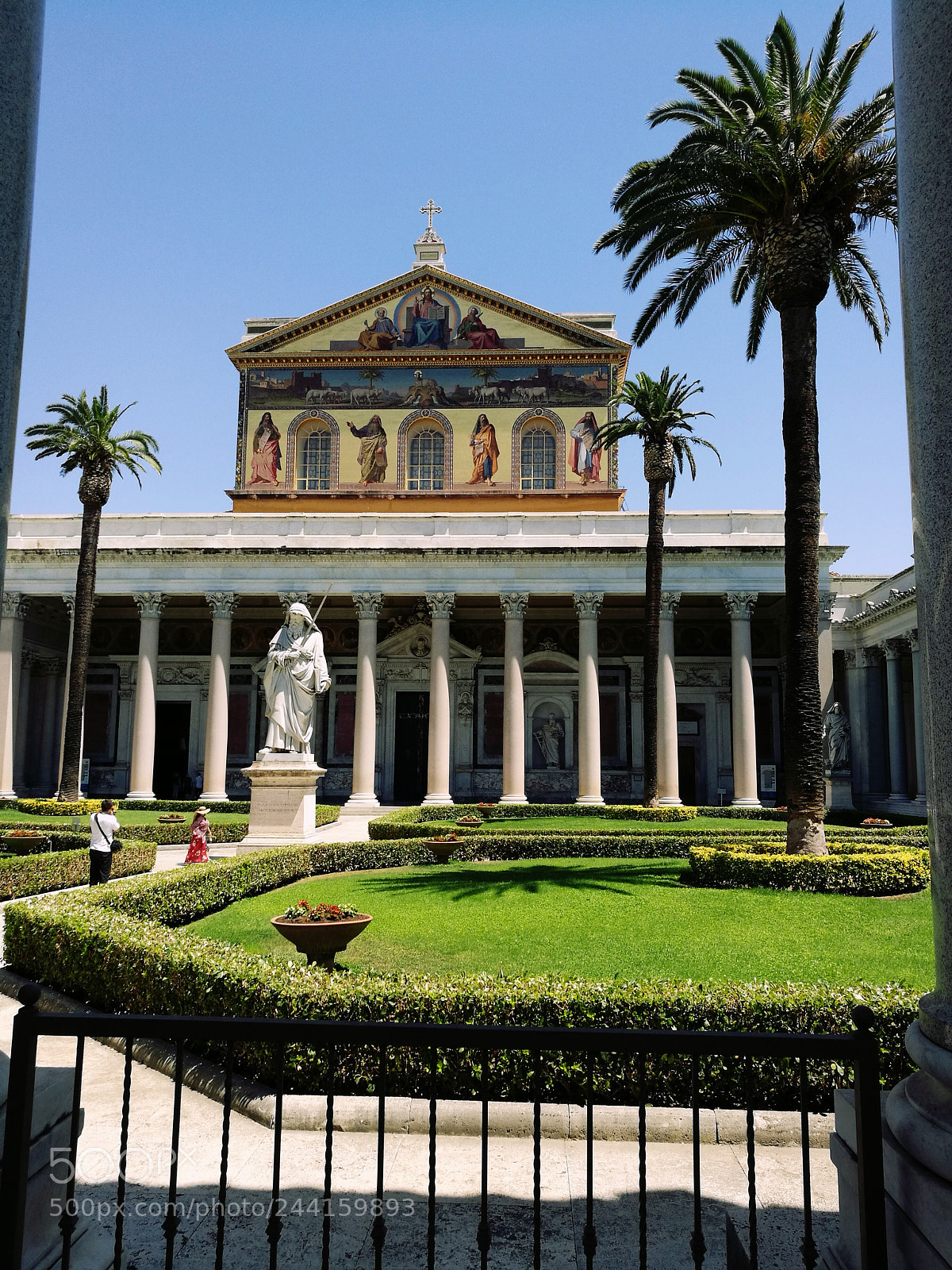 HUAWEI P9 sample photo. St paul basilic photography