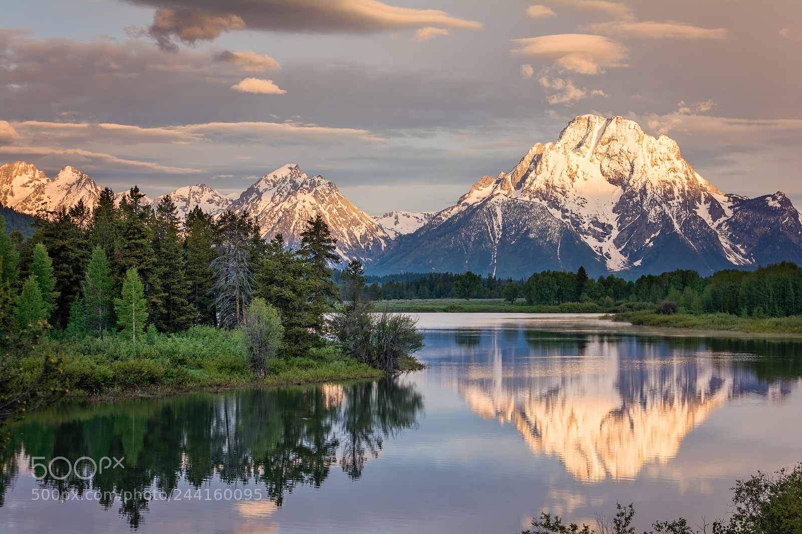 Nikon D7100 sample photo. Oxbow bend overlook photography