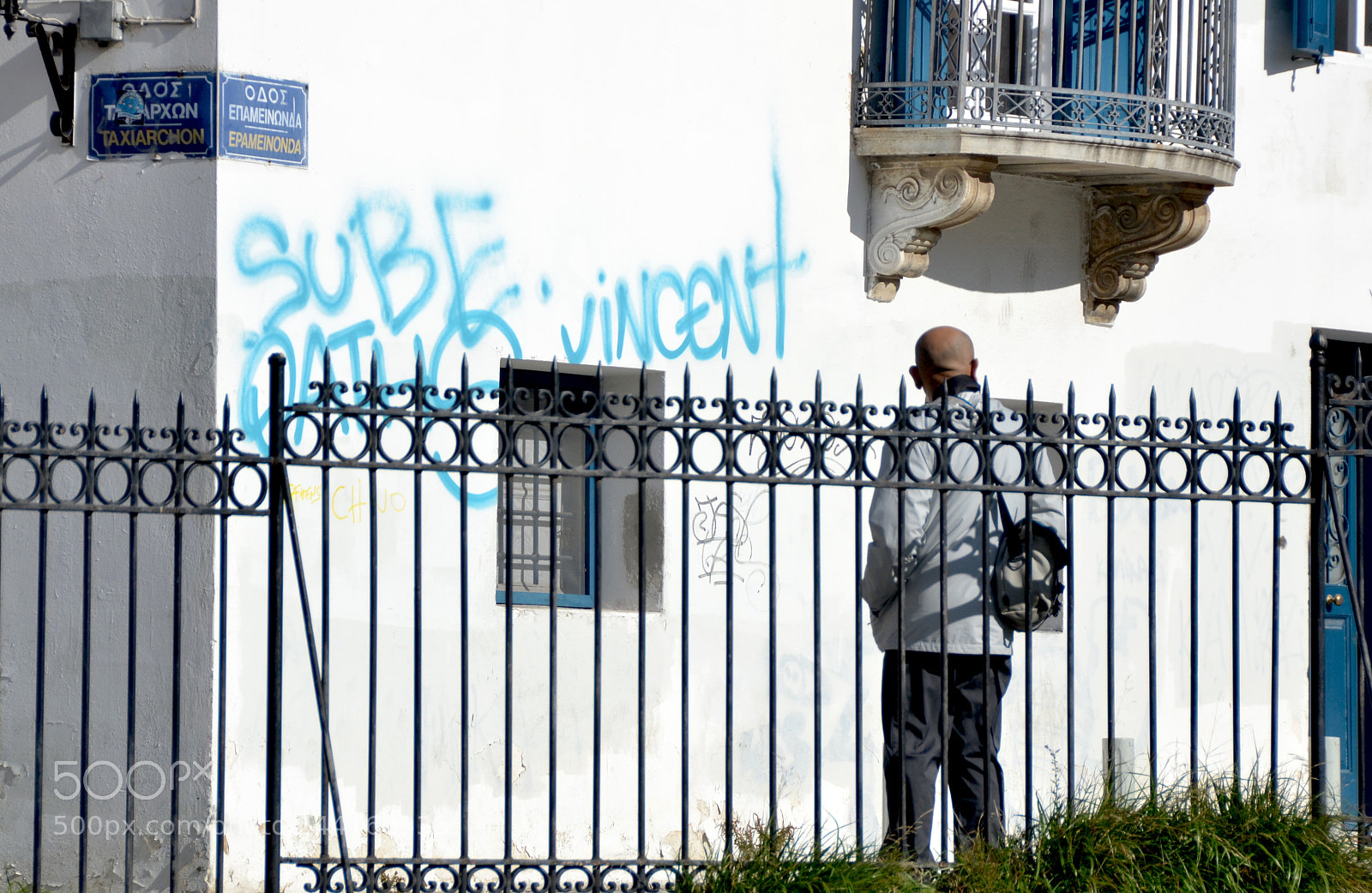 Nikon D3100 sample photo. Graffiti - plaka photography
