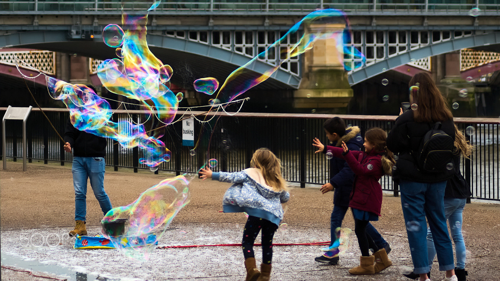 Nikon D60 sample photo. Bubbles photography