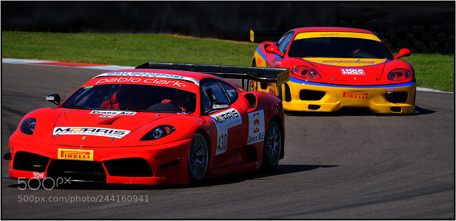 Nikon D7000 sample photo. Ferrari action photography