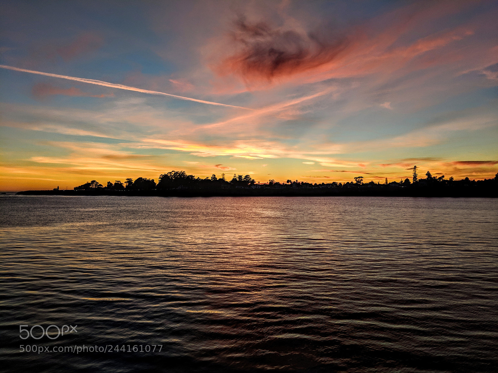 Google Pixel 2 sample photo. When the sky burns photography