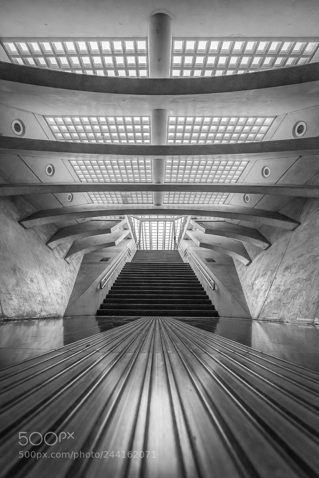 Nikon D810 sample photo. Bahnhof liège-guillemins_1 photography