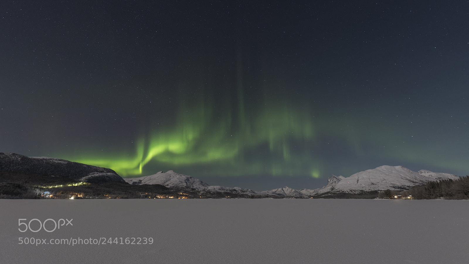 Nikon D850 sample photo. Vatnvatnet i nordlys photography