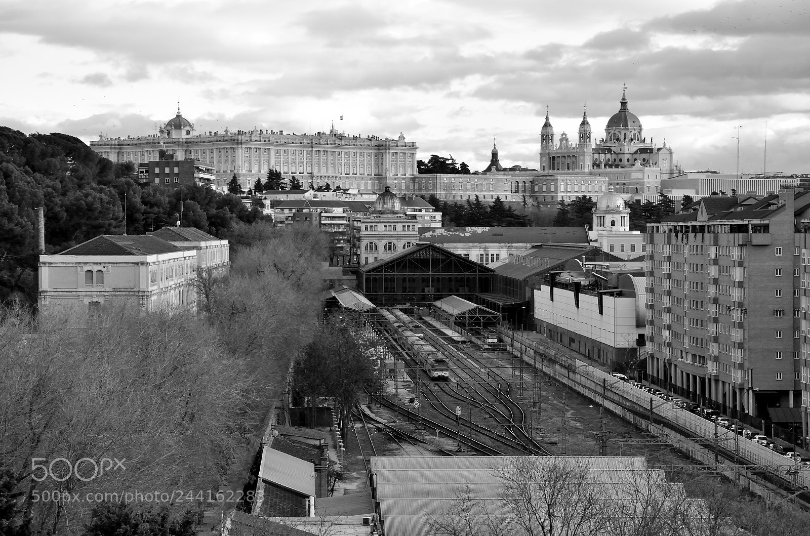 Nikon D5100 sample photo. Palacio real madrid photography