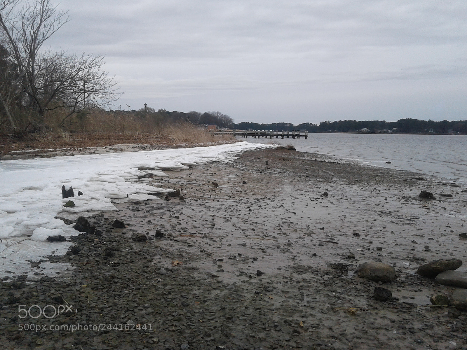 Samsung Galaxy J3(2016) sample photo. Bay in the winter photography
