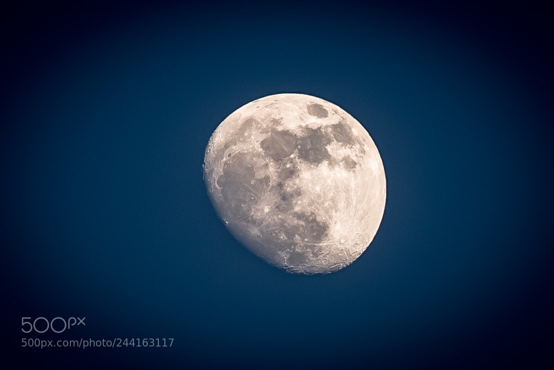 Pentax K-1 sample photo. Moon photography